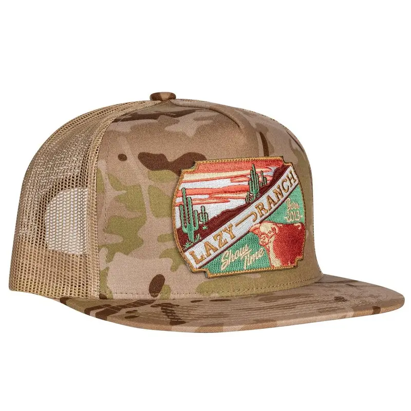 Lazy J Ranch Fort Worth Classic Five Panel Trucker Hat  display picture 2