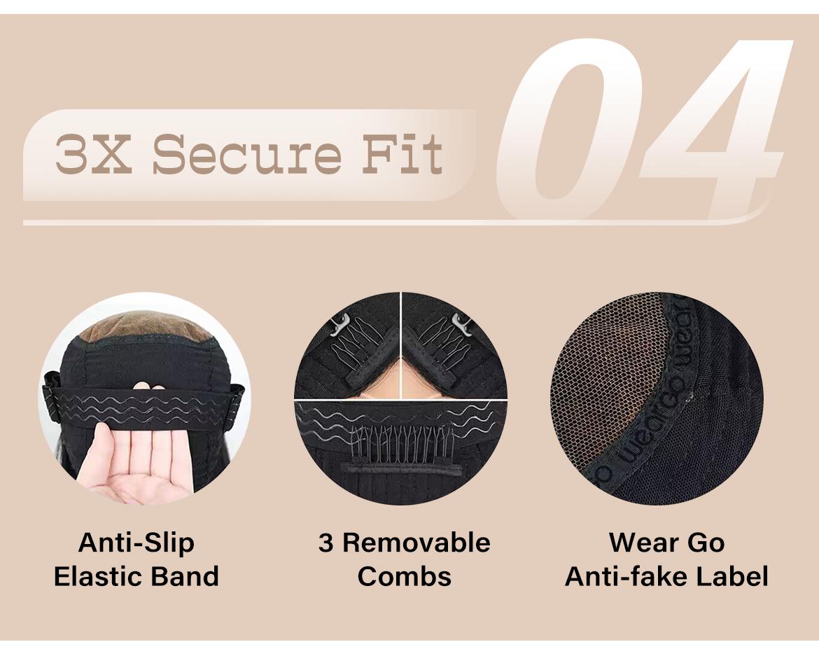 Wavymy Hair Pre Bleached Knots Wear Go HD Glueless 4x6 Lace Body Wave Human Hair Wigs 180% Denisity