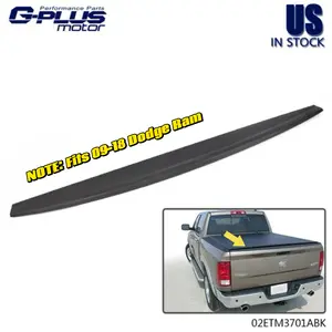 Fit For （09-18 Dodge Ram 1500 2500 3500） Tailgate Cover Molding Top Cap Protector