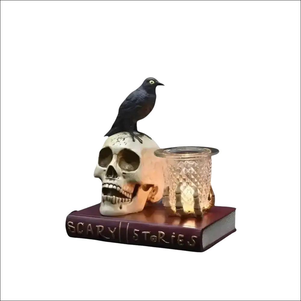 Skull and The Raven Wax/Oil Warmer