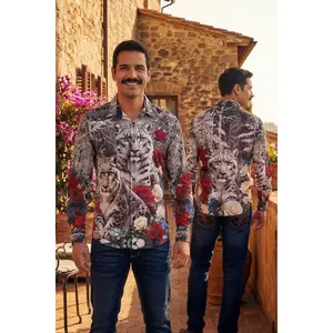 Wistlet Rhinestone Long Sleeve Shirt