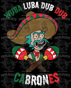 Rick-Cabrones Customizable DTF Transfer, Durable Specialty DIY Supply for Toys & Hobbies DIY, Features Firm Pressure at 320°F for 13 Seconds, Hot Peel on All Fabric Types, Medium to Firm Pressure at 280°F for 13 Seconds