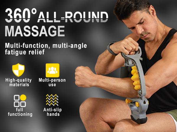 HOTWAVE Arm & Leg Massager Roller – Roller for Muscles Deep Tissue to Address Golfer’s Elbow, Tennis Elbow, Carpal Tunnel & More – Arm Massager & Leg Roller for Inflammation & Faster Recovery