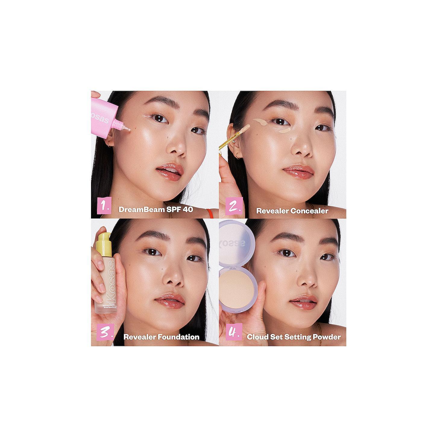 Kosas DreamBeam Comfy Smooth Sunscreen Broad Spectrum SPF 40 Original