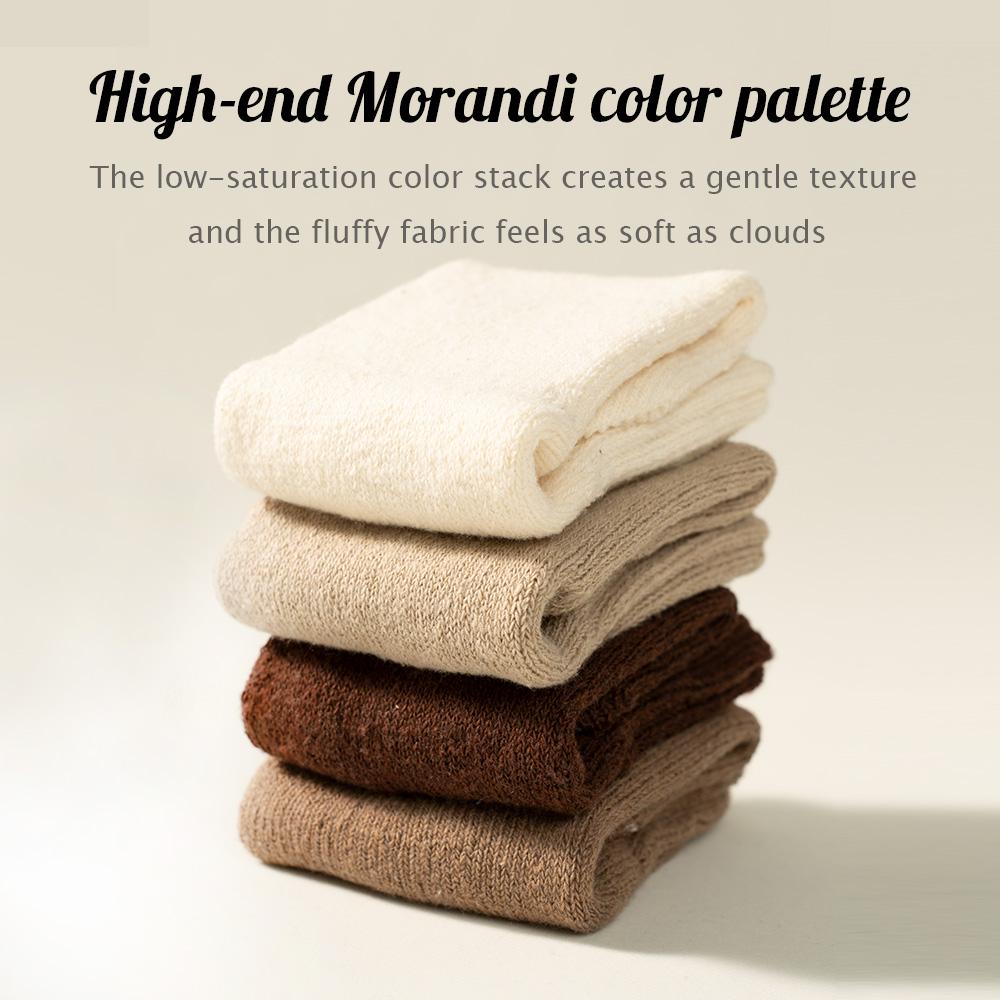 BomKinta Women's Winter Boot Socks Solid Thick Warm Cozy Crew Socks with Elastic Cuff for Everyday Use & Christmas Gift Fit Daughter BomKinta Women's Winter Boot Socks Solid Thick Warm Cozy Crew Socks with Elastic Cuff for Everyday Use & Christmas Gift Fit Daughter