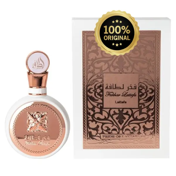 Lattafa Fakhar Eau de Parfum, Fruity Floral Women's Fragrance with Pomegranate, Jasmine & Vanilla, Long-Lasting Signature Scent, 3.4 oz / 100ml Spray, Fragrance Scent Blend, Fruity Floral Fragrances