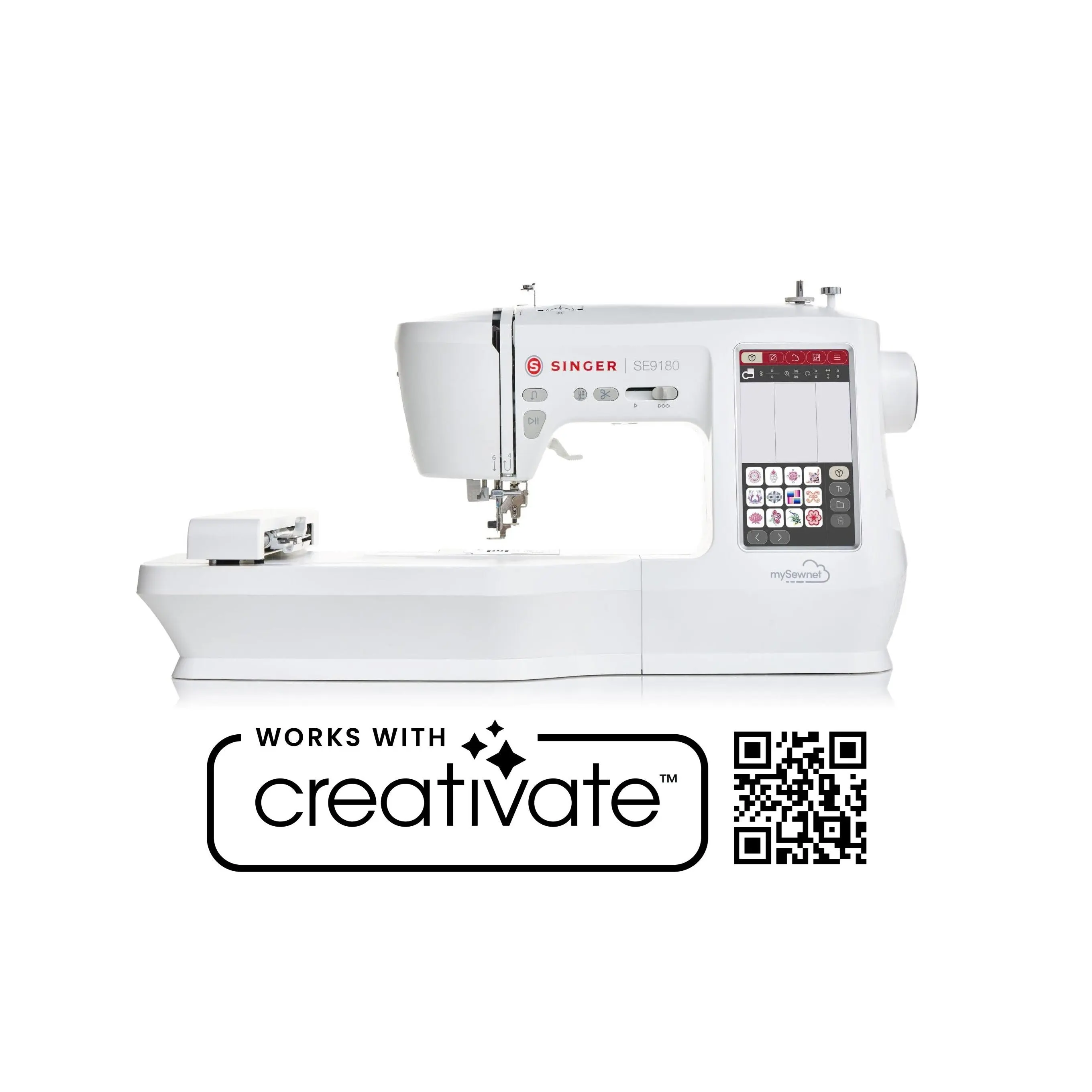 Singer SE9180 7x5 Wi-Fi & USB Sewing and Embroidery Machine Singer SE9180 7x5 Wi-Fi & USB Sewing and Embroidery Machine