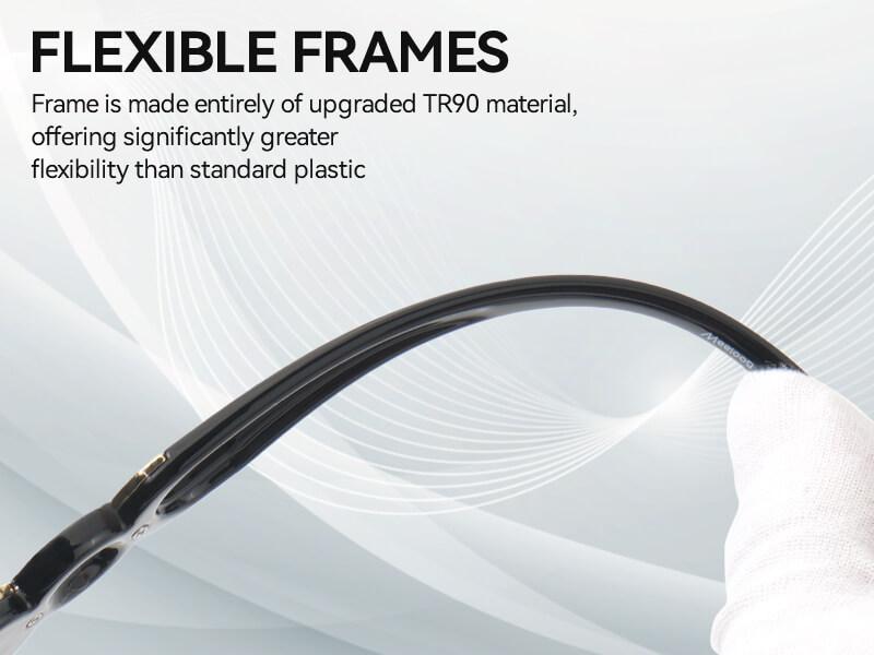 Meeloog Fit Over Sunglasses for Women TAC Design with Full Rim, Square Shape, and Polarized Lens ST0068 - Lightweight, Ultra Comfortable, UV Protection