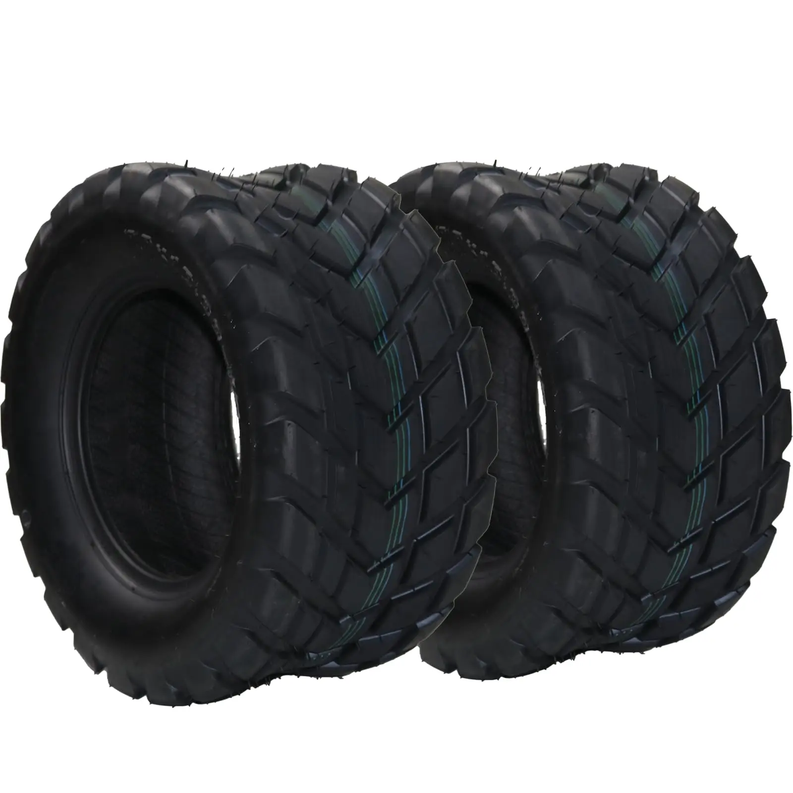 GARVEE 18x9.50-8 Nylon ATV Tubeless Tires, 4PR 2-Pack, ATV/UTV Fit, All-Terrain Grip, Abrasion Resistance, Shoulder Traction for Off-Road Trails, Sand Use