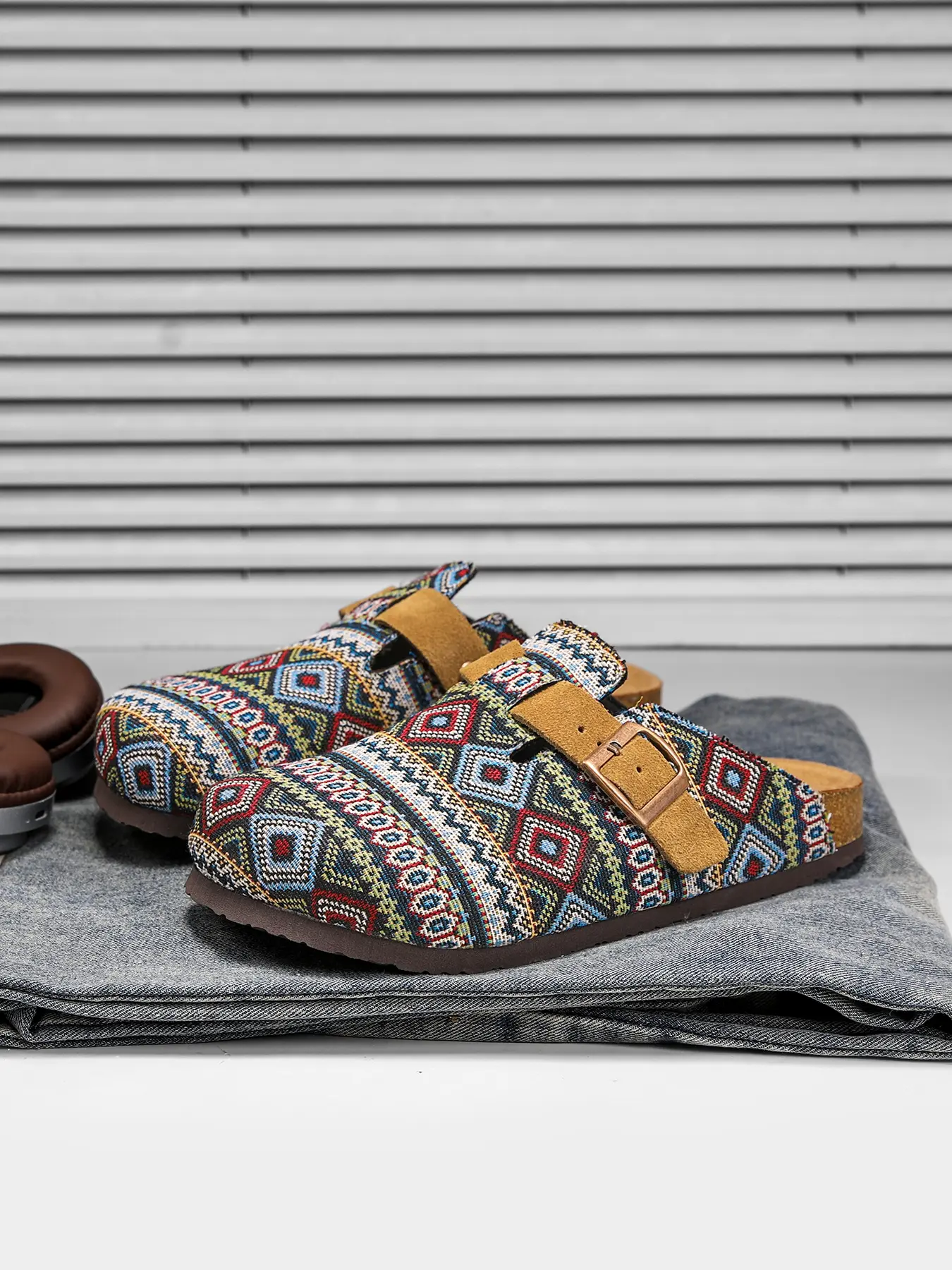 Unisex Eva Mesh Asymmetrical Design Low Top Shoes, Comfortable Daily Wear & Outdoor Activities, Wide Fit, All-Season Casual Style