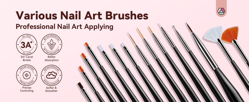 Practice Hand for Acrylic Nails, Flexible Moveable Fake Hands, Manicure Trainng Hand Nail Kit for Beginners, Movable Nail Maniquin Hand with 200PCS Nail Tips, Nail Glues, Brush and Clipper