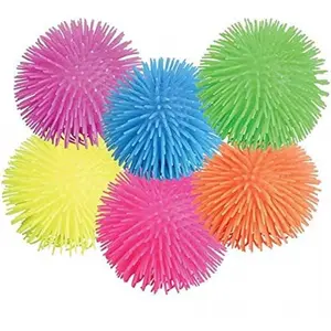 Puffer Balls Assorted Colors Set of 12