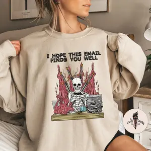 I HOPE THIS EMAIL FINDS YOU WELL T-Shirt - Sweatshirt - Hoodie, Cool Expectant Mother Trendy Gift, Gift For Women, Mothers Day Gift, Gift For Girl Friend, Full Size, Full Color