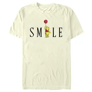 Men's Winnie the Pooh Smile Balloon T-Shirt