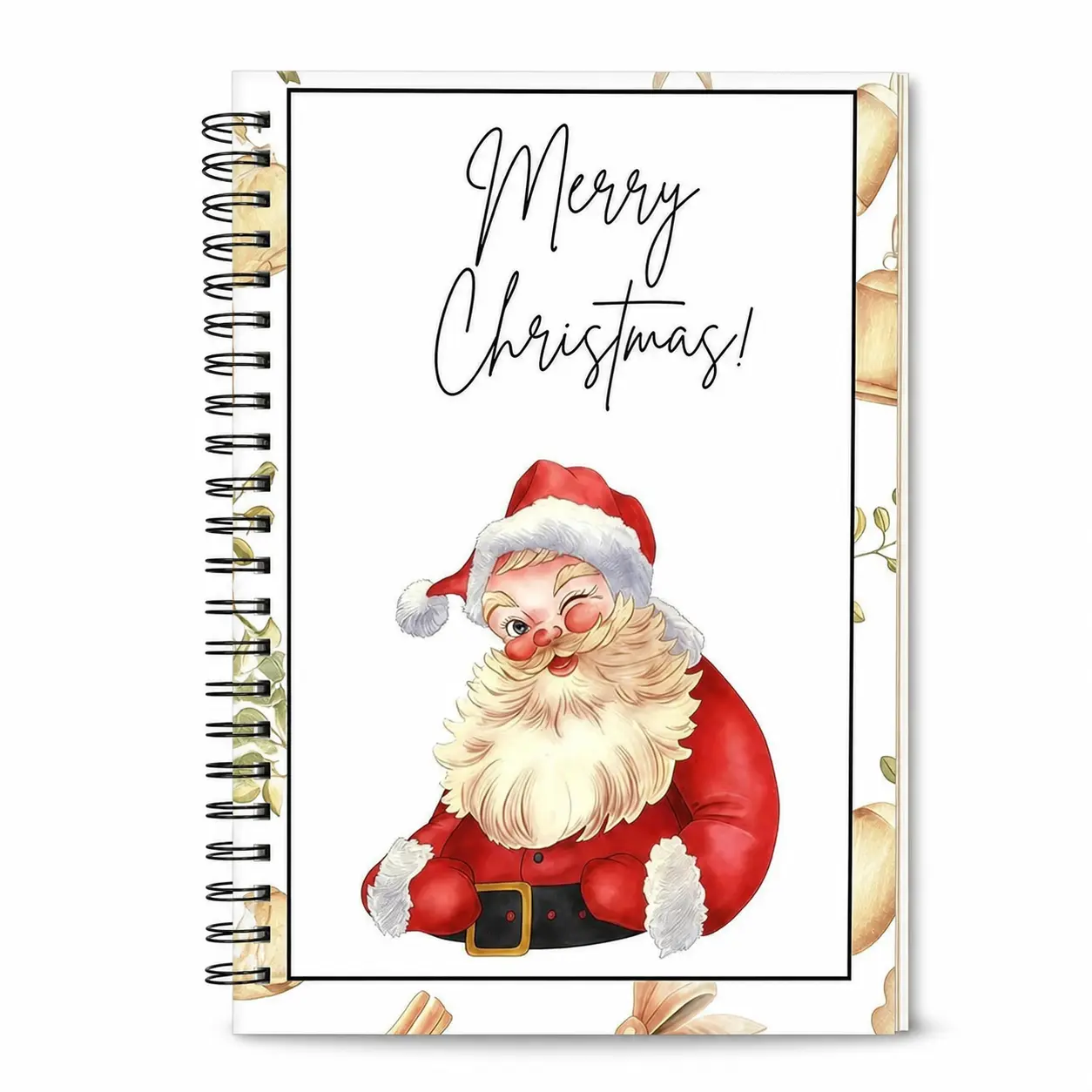 Christmas Gift Card Book Holder, DIY Spiral Bound Gift Card Organizer, Colorful Xmas Card Book, Personalized Christmas Gift for Family, Friends, Teachers & Students