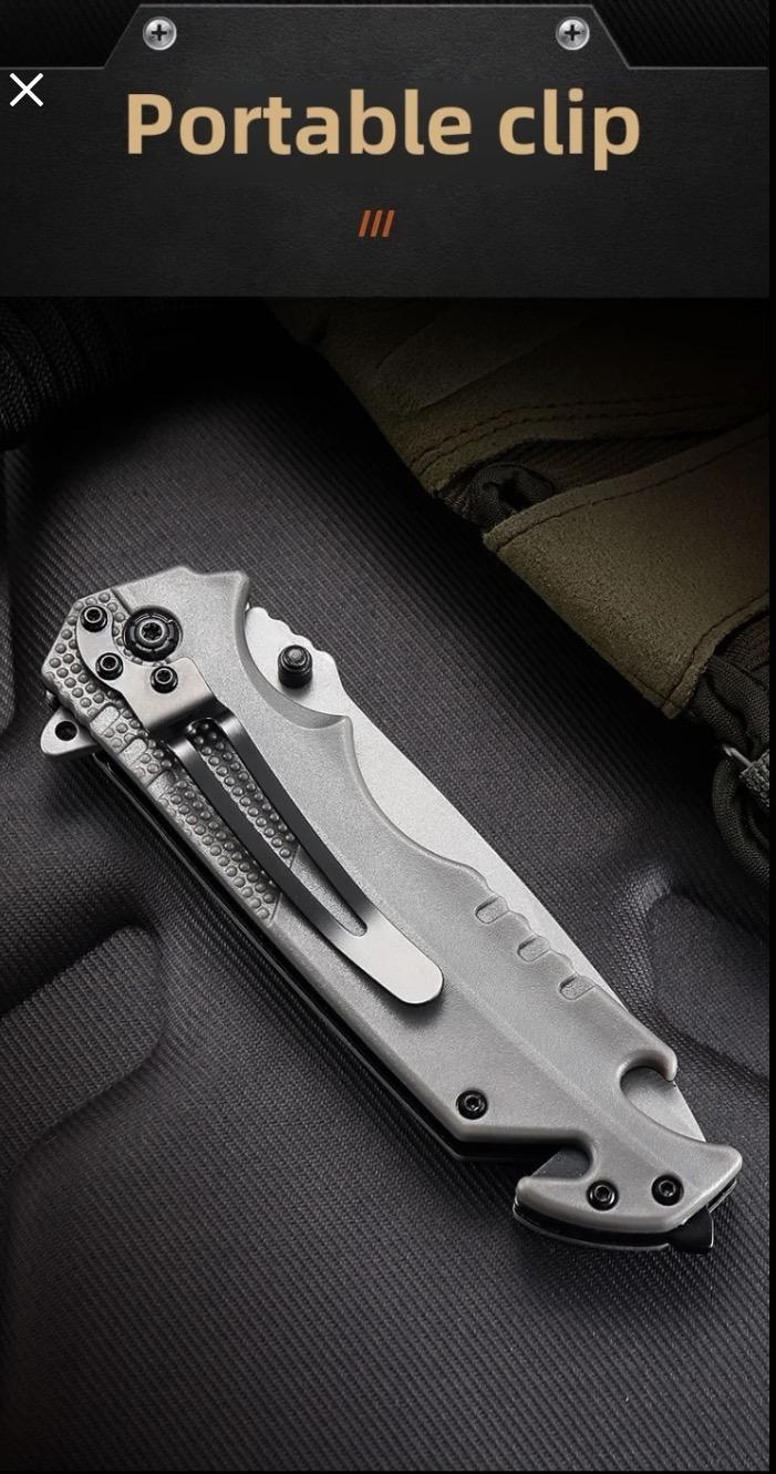 Christmas gift | Stainless Steel Multi-Function Folding Knife High Hardness Sharp Portable Fruit Knife Durable for Outdoor Camping and Tactical Use,OutdoorFun,Halloween Gift