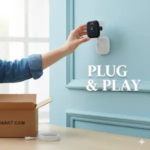 Plug-and-Play WiFi Security Camera – Set Up in Minutes, Protect for Years