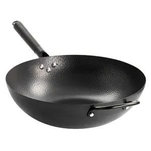 Gibson Home 14-in Carbon steel Wok Lowes.com