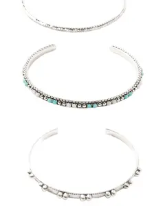 Shyanne Women's Trio Cuff Bracelet Set 3 Piece - Scuf02sp26