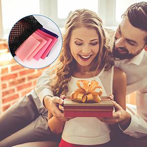 Resistance Bands, Exercise Bands Women, Resistance Bands for Working Out, Fitness Resistance Loop for Leg, Buttocks, Shape Body, Yoga, Pilates, Set of 5 Different Levels Stretching Bands