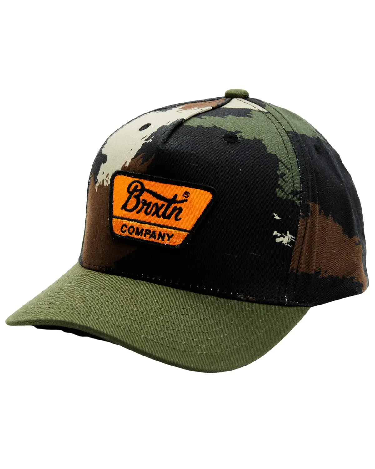 Brixton Men's Men'S Linwood Camo Print Ball Cap - 10980-Camol
