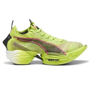 PUMA Womens Fast-R Nitro Elite 2 Psychedelic Rush Running Sneakers Shoes - Green