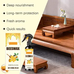 Furniture Beeswax Spray - Household Clean & Care Product for Furniture, Floors, with Polishing, Waterproof, Anti-Cracking, Anti-Scratch, and Refurbishing Functions