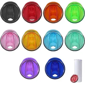 Tumbler Colorful Lids