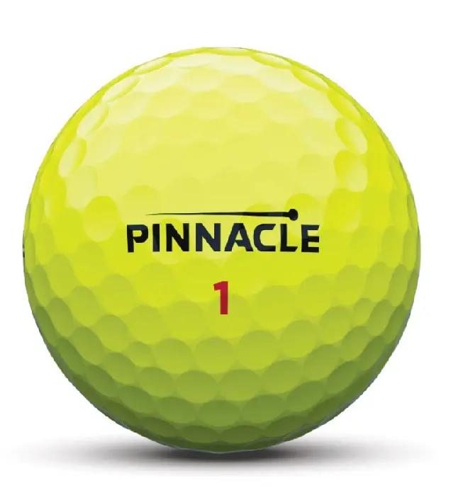 Pinnacle Rush Yellow Golf ball