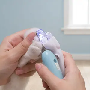 Pet nail clippers, cat nail trimmer, dog nail clippers, LED electric nail grinder grooming tools