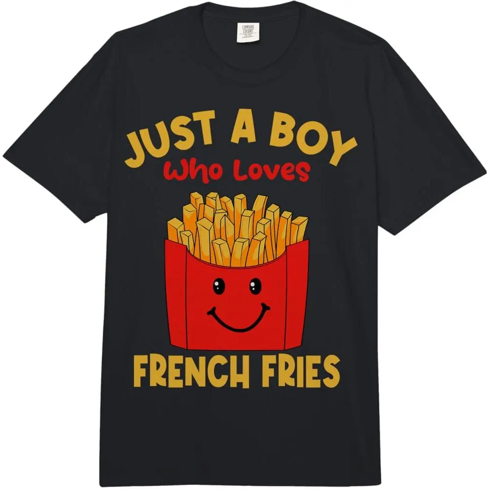 100% Premium Cotton French Fries Boy Finger Chips French-Fried Potatoes Snack Comfort Colors Adult Heavyweight T-Shirt