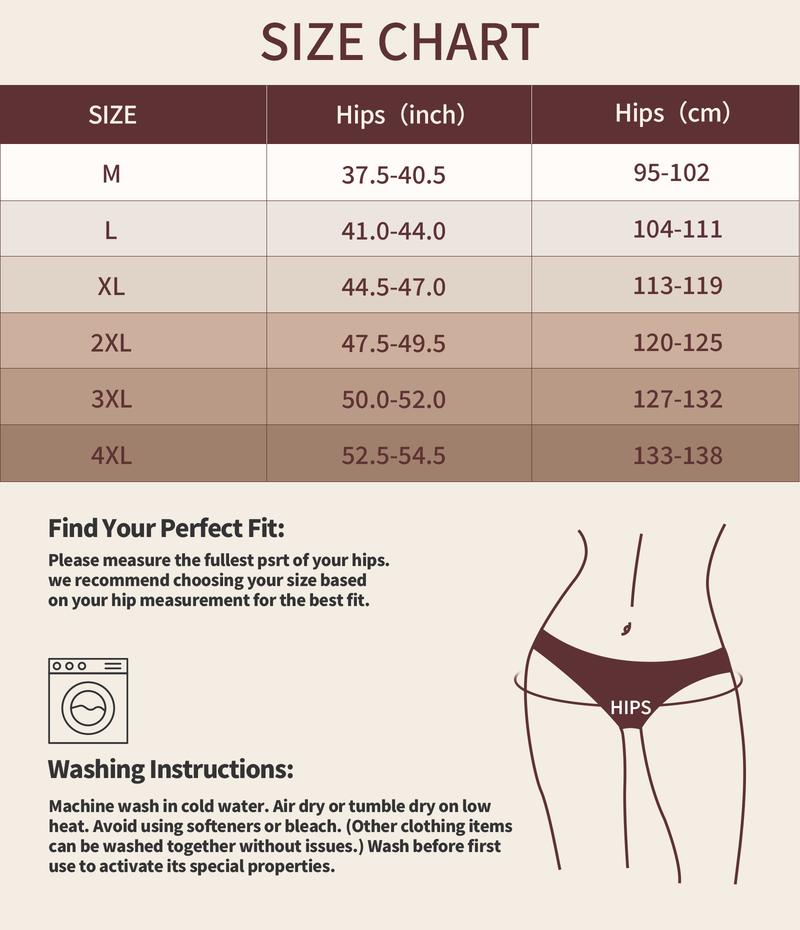 LOSWIE Seamless Crotch Design Breathable Mesh Period Panties for Women Soft Menstrual Leakproof Underwear Comfort Lingerie Mild Incontinence 35ml Absorption Rate Multi-Layer Absorbency & Leak-Proof Edge Zero Side Leaks Instant Absorption