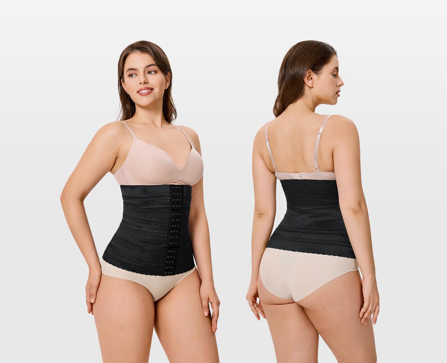 【Livestream Only】Nebility Kim K Women's Waist Trainer - Comfortable Adjustable Tummy Control, High Elasticity Flex Waistband, Multicolor Compression Shapewear Womenswear Basic SpringStatements