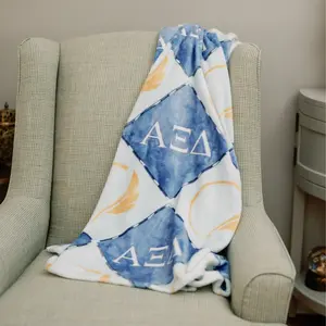 Alpha Xi Delta Fleece Blanket