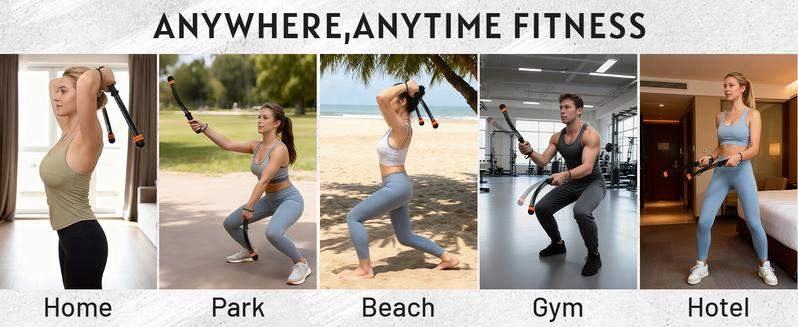 FINDAMAZE Cordless Battle Ropes for Home Gym - Cordless Training Rope Fitness Equipment for Men & Women, Weighted Workout Ropes for HIIT, No-Jump Full-Body Exercise, Ideal for Fitness Enthusiasts Workout Equipment Training Equipment & Festival Gift