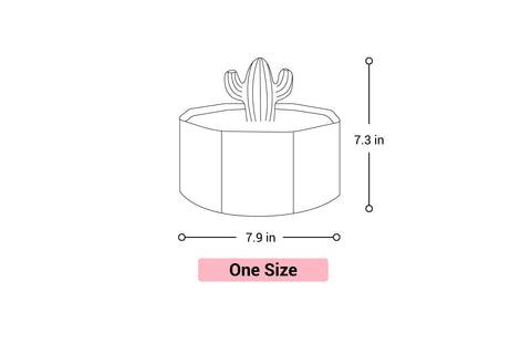 50oz/1.5L Ceramic Food-Grade Cactus Cat Water Fountain Pet Fountain Large Capacity for Kittens and Puppies Usb Powered with Filter