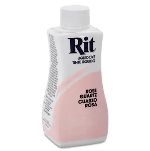 Rit Rose Quartz 8 oz Liquid Fabric Dye for Clothing Décor & Crafts