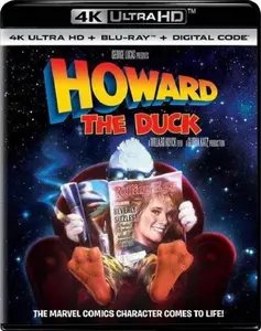 Howard the Duck  [4K ULTRA HD BLU-RAY MOVIE] With Blu-Ray, 4K Mastering, , 2 Pack