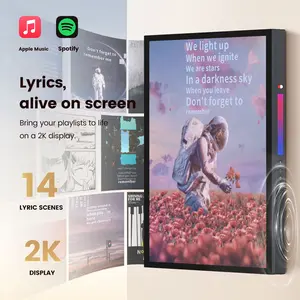 MorningBlues Frame Lyrics Speaker T2 Hifi Sound Audio for Smartphone Audio Enthusiasts