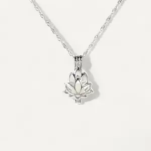 Luminous Lotus Necklace