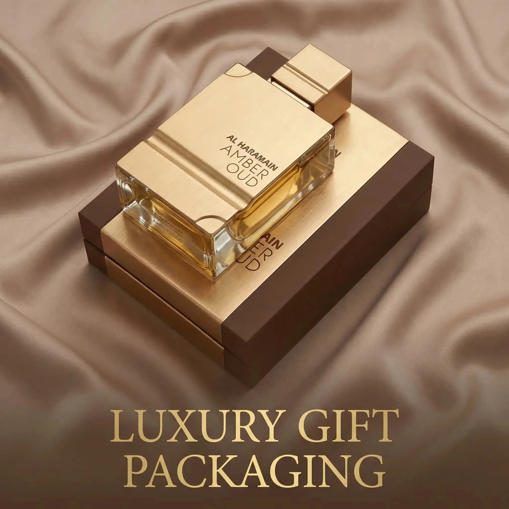 Al Haramain Amber OUD Gold Edition Unisex Fragrance, 2.0 oz Eau de Parfum Extract Spray, Signature Scent, Niche Perfume, Amber Saffron Blend, Oud Perfume Oil Infusion, Amber Saffron Unisex Fragrance