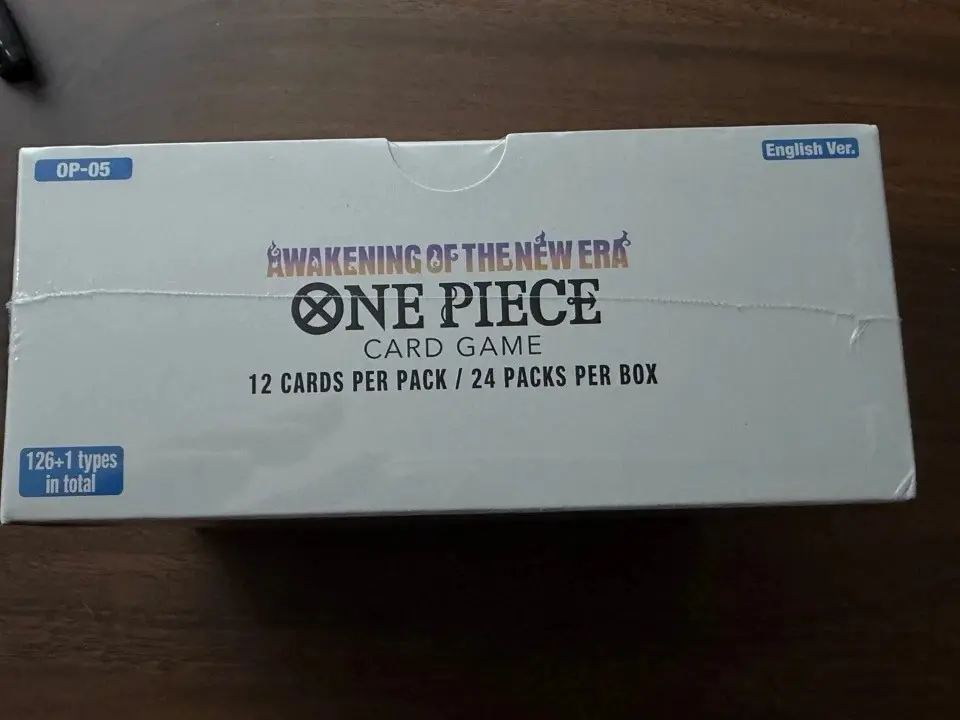 OP05 - ENG One Piece Awakening of the New Era Booster Box English Sealed TCG- Collectible Cards Tcg Booster Packs Collectible Cards Gaming Trading Cards
