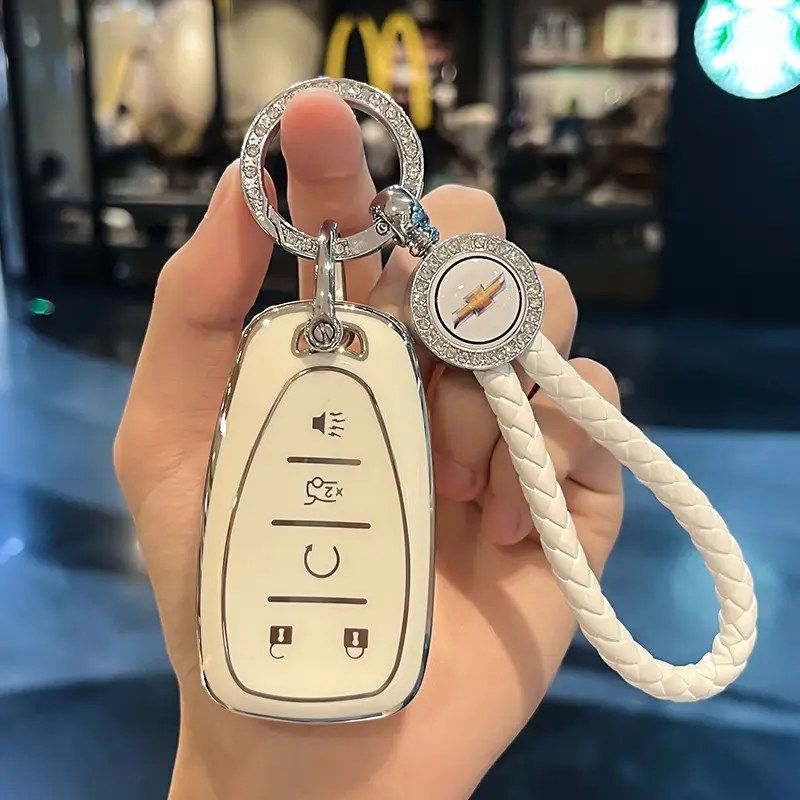 Chevrolet H-5 key white + Car Rope