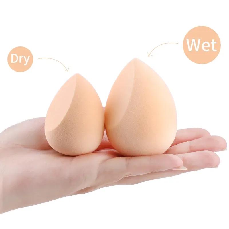 Bling Hair 1pcs Random color Make Up Accessories Makeup Blender Cosmetic Puff Makeup Sponge Cushion Foundation Powder Sponge Beauty Tool Women(Not For Sales)