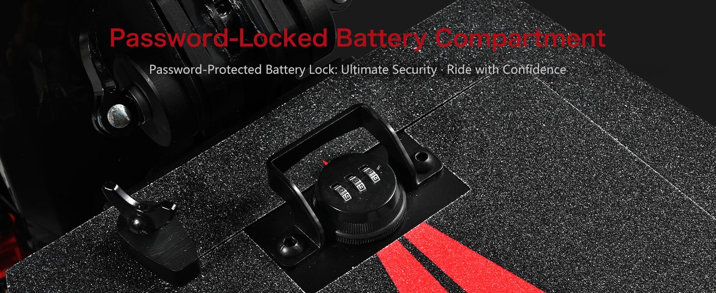 [Jun Ling] Off-Road Electric Scooter - High-performance 10000W dual motors, top speed 55 mph, 13-inch off-road tires, 75-mile range, 60V 40Ah battery, four-piston brakes - UL2272 certified.