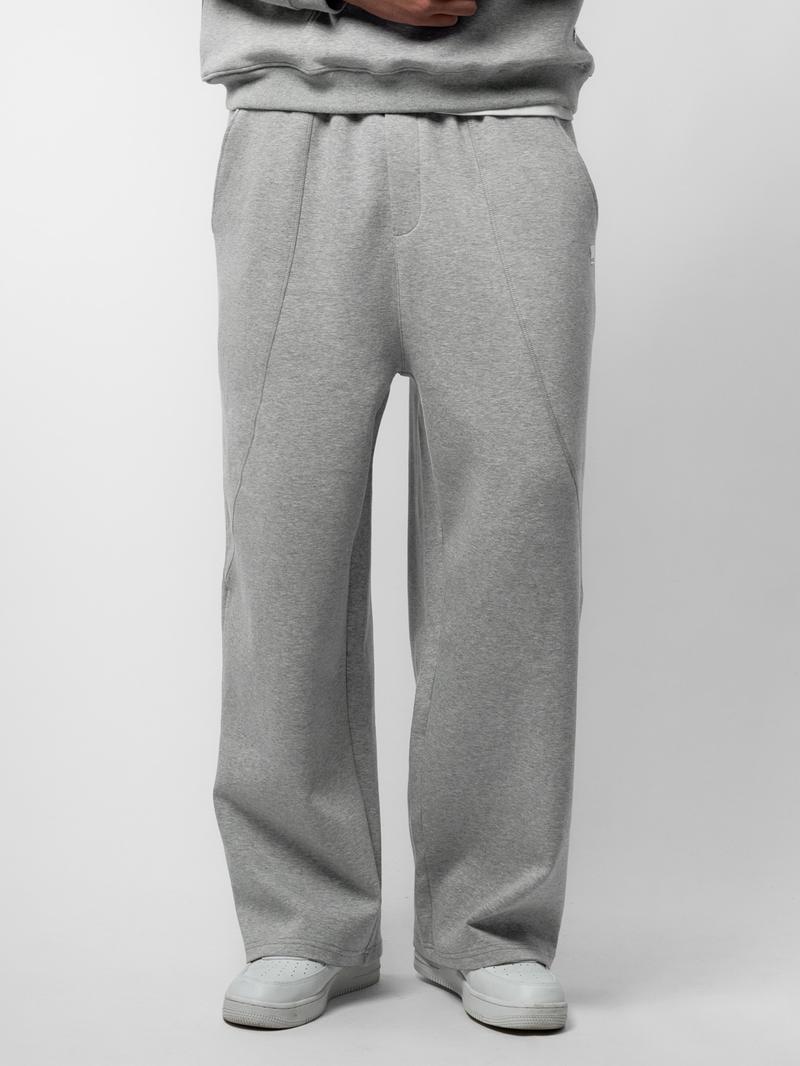 Fioboc Men‘s CozySpacer Fall Drawstring Wide Leg Pants Curved Design