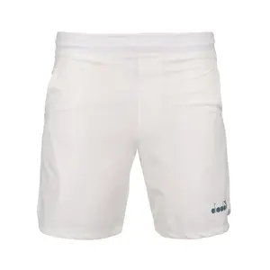 diadora Mens Icon 7 Inch Athletic Shorts Casual Bottoms Casual Adjustable Closure - White