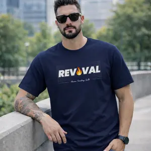 Revival Christian Shirt Heaven Invading Earth Faith Graphic Tee