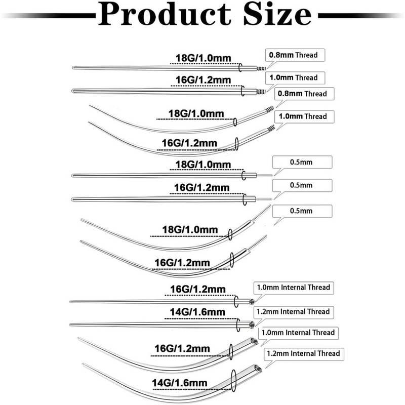 2D Flat - 25pcs Stainless Steel Body Piercing Jewelry Set | Taper Ball Grabber Tool, Charm Ear Studs, Nose Studs, Multi-Color, Synthetic Cubic Zirconia Earrings, 14G 16G 18G 20G, Flat Back Earring Applicator Tool