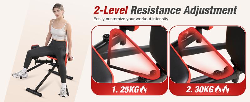 WARMOUNTS Hip Abductor Machine for Home Gym | Glute & Thigh Exercise Equipment, Outer Thigh Sculpting, Glute Machine for Women, Leg Abductor Machine, Booty Builder for Butt Workout